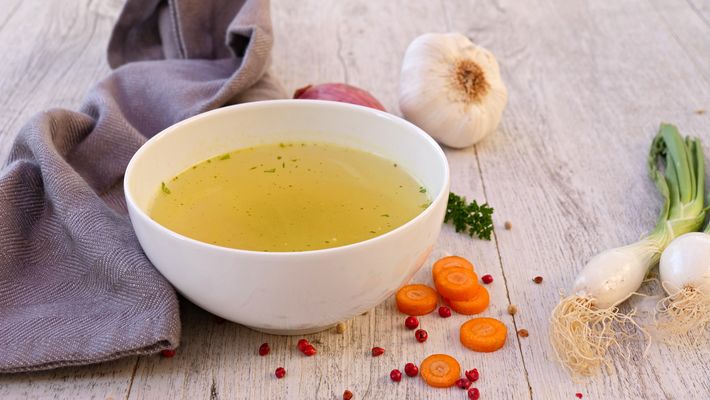 Gemüsebrühe Fastensuppe Fasten