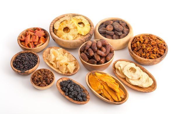 Tropische Trockenfrüchte