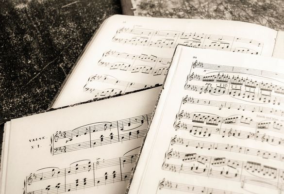 Noten Klavier Lieder Melodie