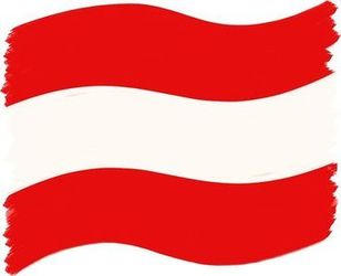 Österreich Flagge Fahne