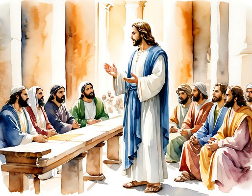 Jesus Christus Schriftgelehrte Pharisäer Sanhedrin Tempel