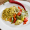 Sommer-Rezept: Aubergineneintopf mit Curryreis